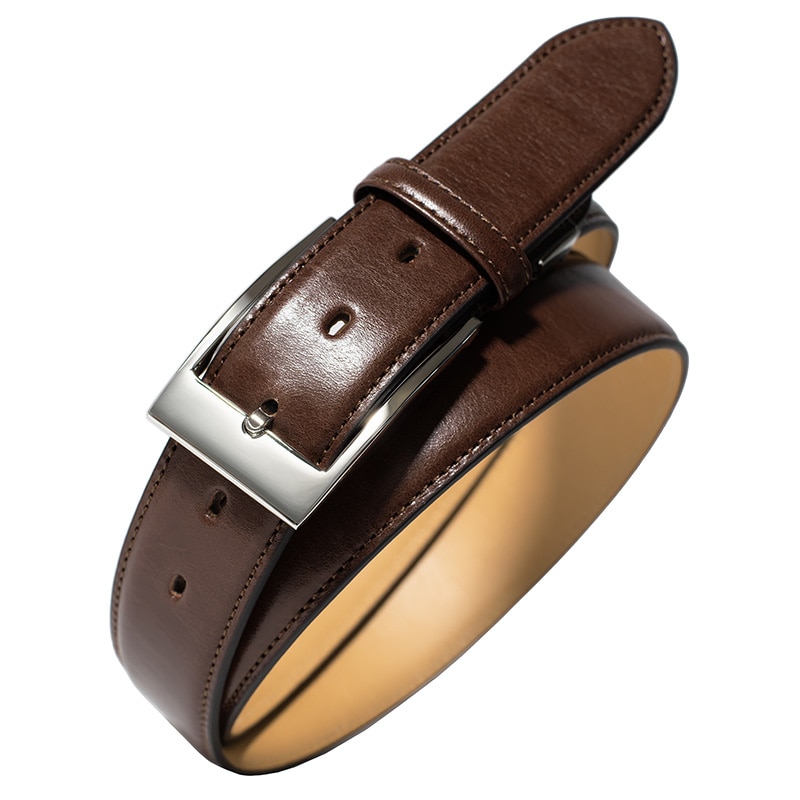 ベルト ビジネス 姫路レザー 本革 日本製 【03】ダークブラウン Tps-001-db