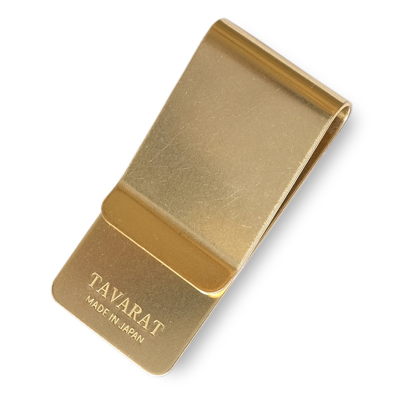 マネークリップ メンズ 日本製 コンパクト ブランド 薄型 札ばさみ おしゃれ 【04】ブラス(バレル研磨) Tps-006-bs