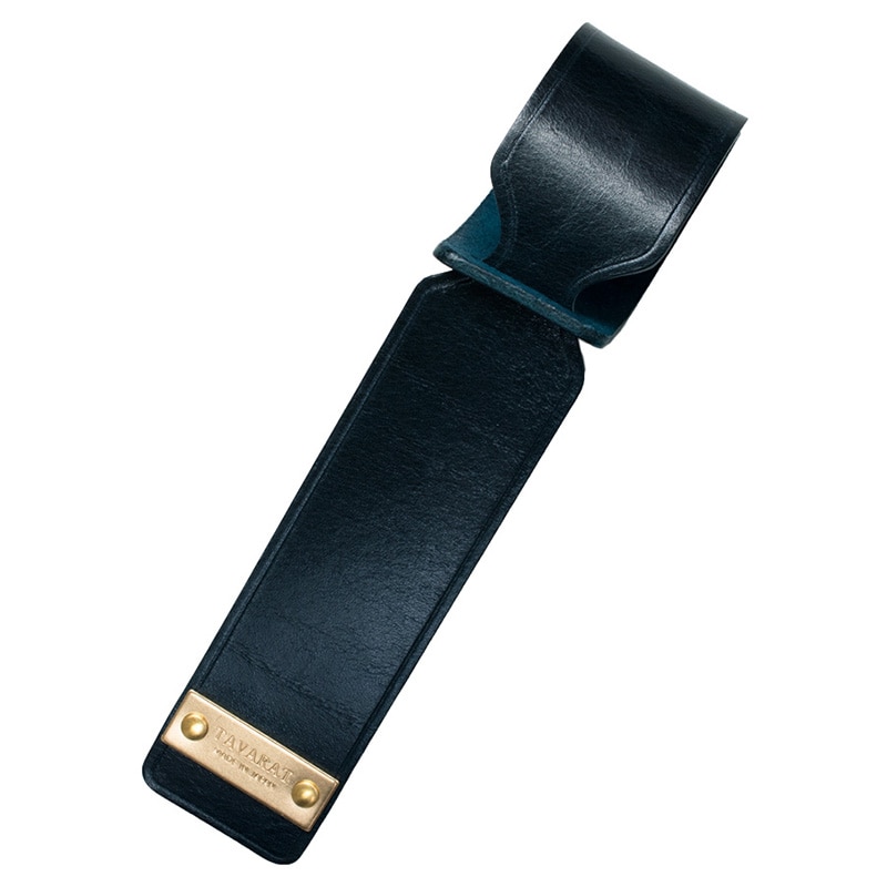 ラゲージタグ ネームタグ 日本製 本革 姫路レザー トラベル 旅行 目印 【05】ネイビー Tps-038-nv