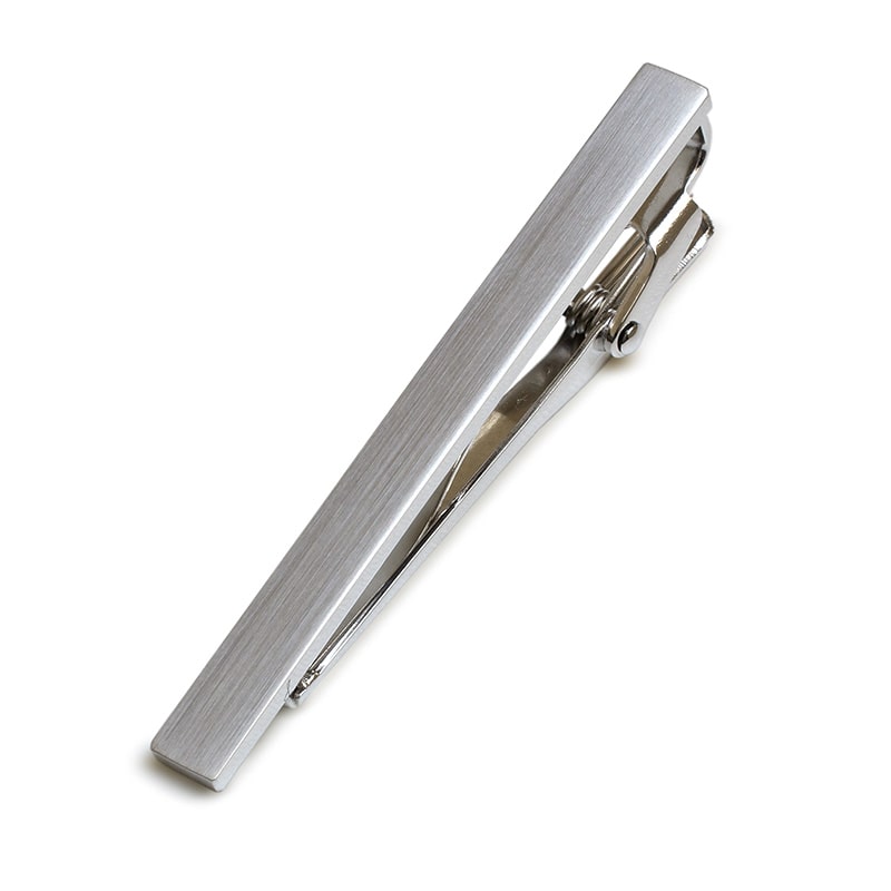 ネクタイピン 純 メンズ シンプル ブランド ビジネス タイピン 日本製 【02】シルバー Tps-043-sv