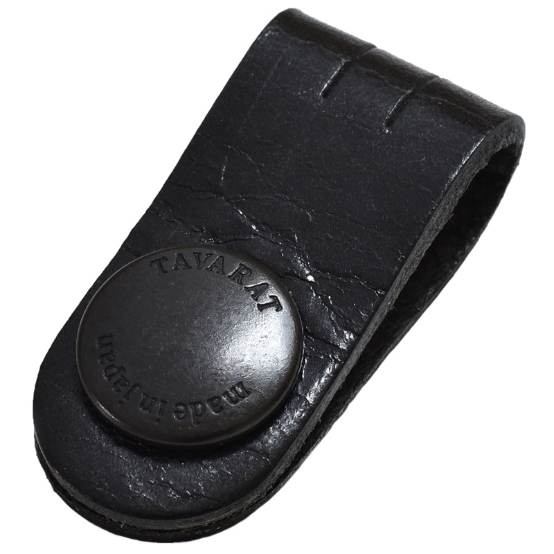 コードクリップ 単品 クリップ ケーブル 本革 収納 姫路レザー 日本製 マイル消化 結束 イヤホン 配線【01】ブラック Tps-059-bk