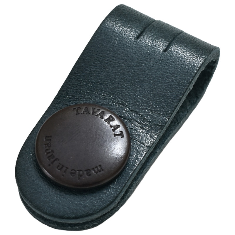 コードクリップ 単品 クリップ ケーブル 本革 収納 姫路レザー 日本製 マイル消化 結束 イヤホン 配線【04】ネイビー Tps-059-nv