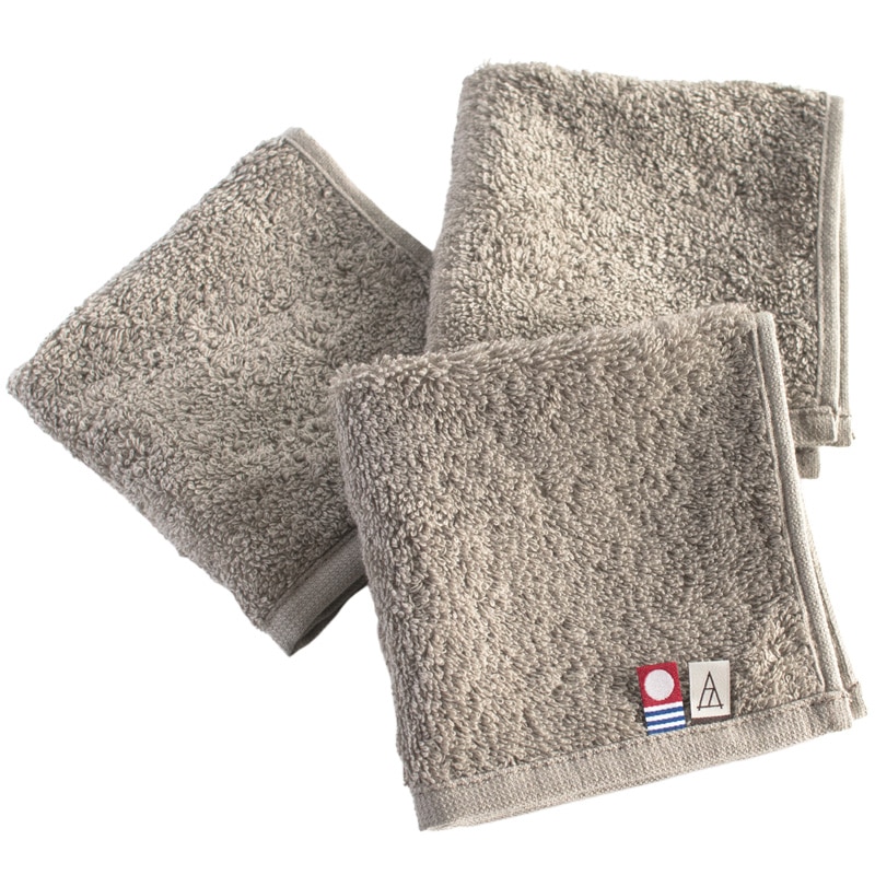 タオル ハンカチ 3枚セット メンズ 今治 ハンドタオル 22.5×23cm 【05】トープ Tps-152-3set-tp