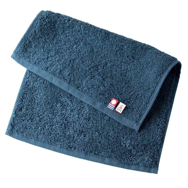 ハンドタオル 単品 メンズ 今治 フェイスタオル 23×32cm 【02】ネイビー Tps-153-nv