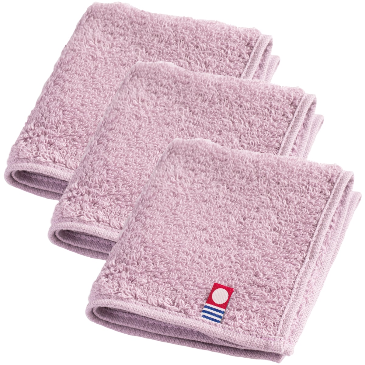 タオルハンカチ 3枚セット メンズ 今治 小さめ コンパクト タオル 20×20cm 【07】パープル Tps-172-3set-pa