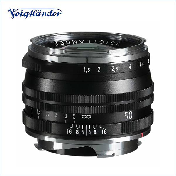 Voigtlander (フォクトレンダー) NOKTON(ノクトン) Vintage Line 50mm F1.5 Aspherical ブラックMC(マルチコート) VMマウント