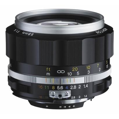 Voigtlander (フォクトレンダー) NOKTON 58mm F1.4 SLIIS シルバーリム Ai-S