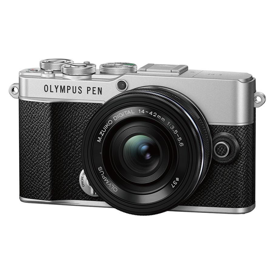 オリンパス(OLYMPUS) ミラーレス一眼 E-P7 レンズキット シルバー