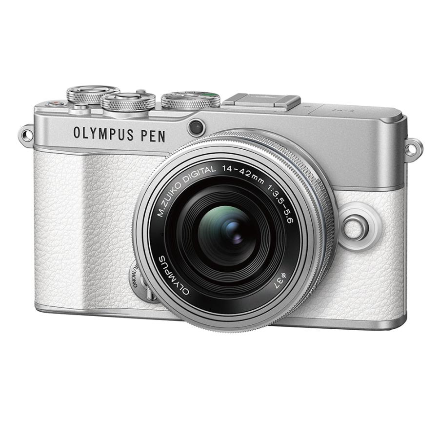 オリンパス(OLYMPUS) ミラーレス一眼 E-P7 レンズキット ホワイト