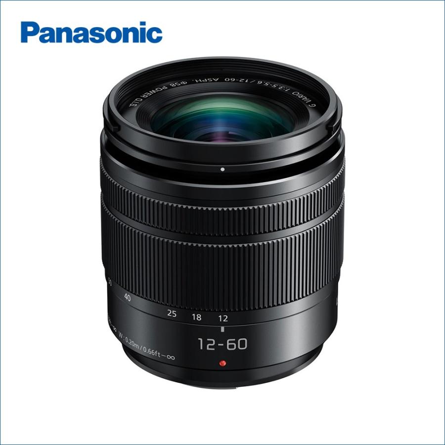 パナソニック(Panasonic) LUMIX G VARIO 12-60mm F3.5-5.6 ASPH.POWER O.I.S. (H-FS12060)