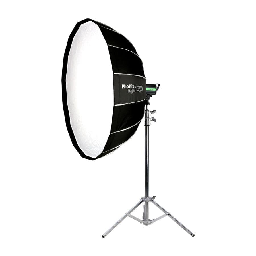 Phottix(フォティックス)Raja Quick-Folding Softbox 120cm (47″)(ラジャ クイックフォールディング ソフトボックス)