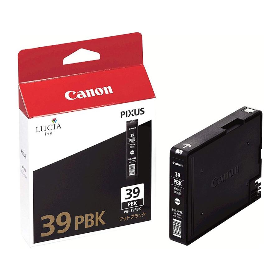 キヤノン 純正インク PGI-39PBK フォトブラック 純正 高品質 大容量 セット 特価 パック エコ 長持ち 交換