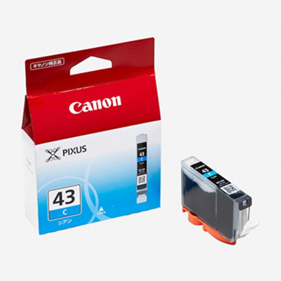キヤノン 純正インク BCI-43C シアン 純正 高品質 大容量 セット 特価 パック エコ 長持ち 交換