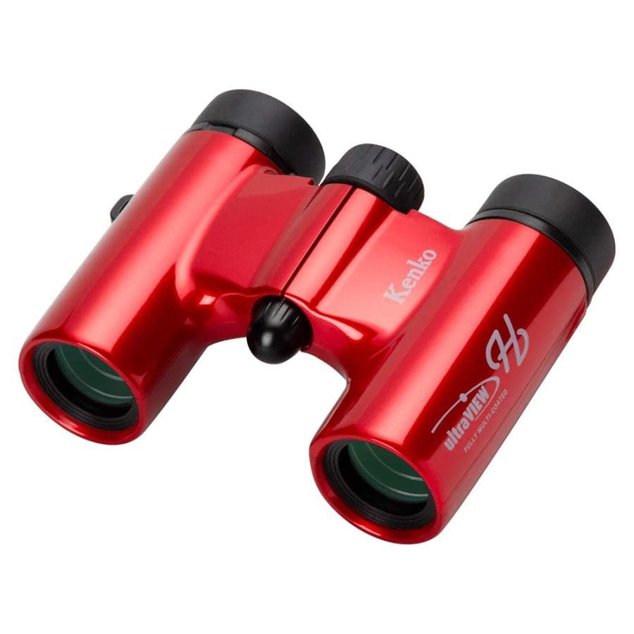 ケンコートキナー　8倍双眼鏡　ウルトラビューH8X21DH レッド　FMC-RD