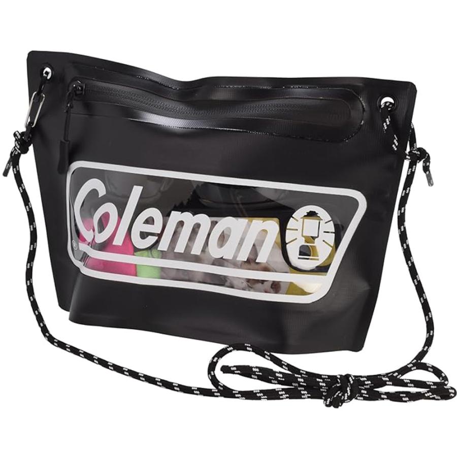 【ネコポス配送・送料無料】コールマン シームレスサコッシュ ブラック VCO-8778