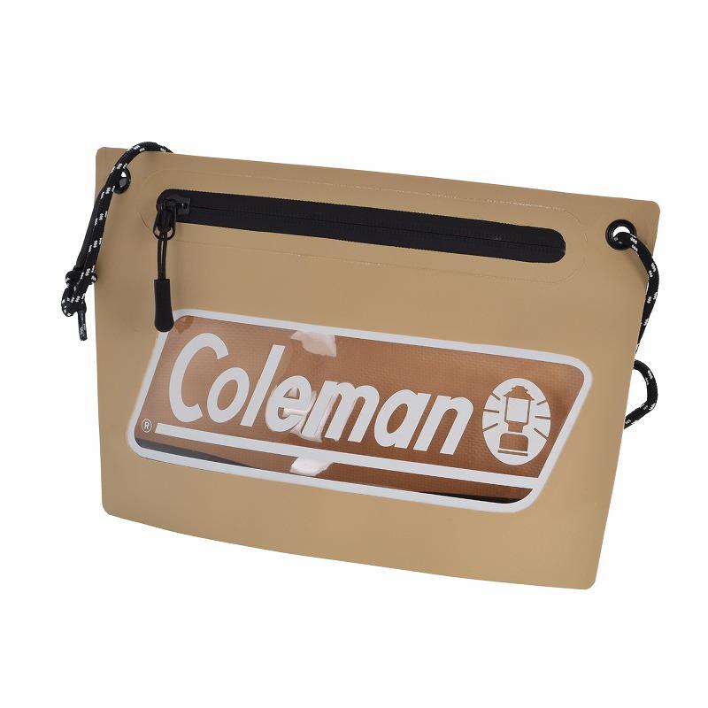 【ネコポス配送・送料無料】コールマン シームレスサコッシュ サンド VCO-8780