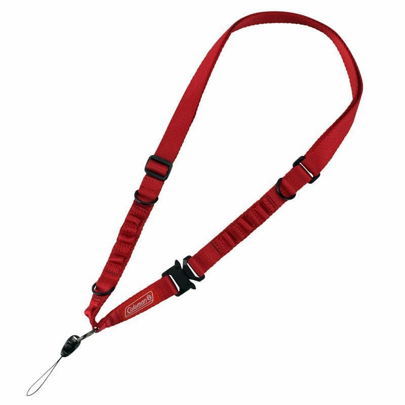 【ネコポス配送・送料無料】コールマン（Coleman）ハンギングストラップ　レッド　VCO-8760
