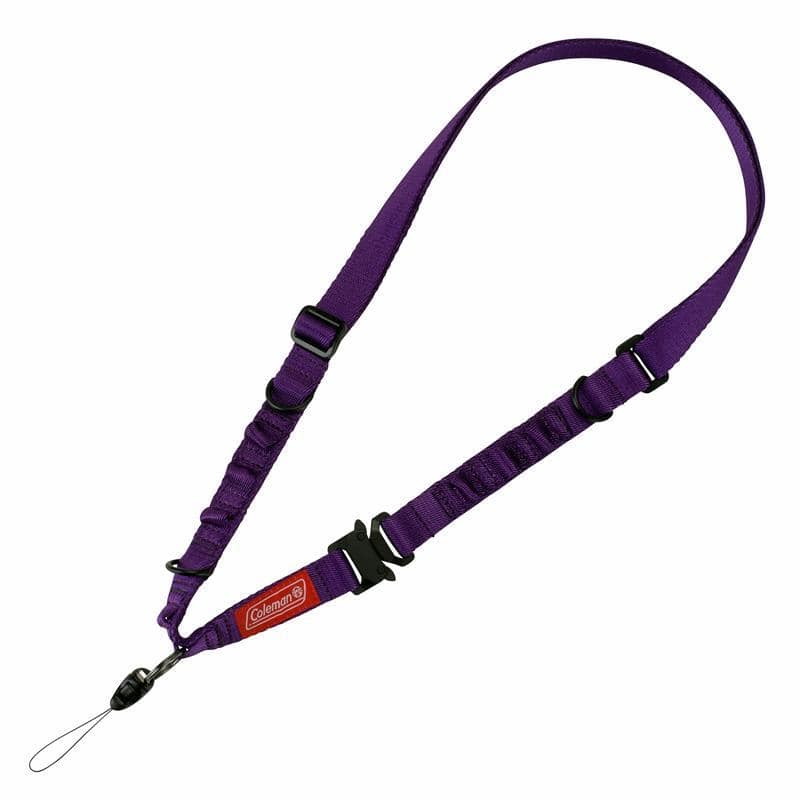 【ネコポス配送・送料無料】コールマン（Coleman）ハンギングストラップ　パープル　VCO-8761