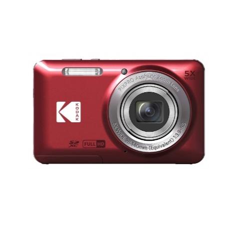 デジカメ Kodak コンパクトデジタルカメラ PIXPRO FZ55 レッド 光学5倍ズーム【納期未定】