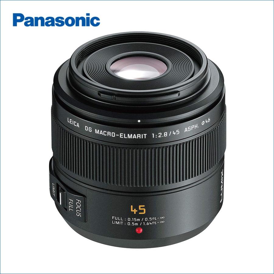 パナソニック(Panasonic) LEICA DG MACRO-ELMARIT 45mm/F2.8 ASPH./MEGA O.I.S. H-ES045