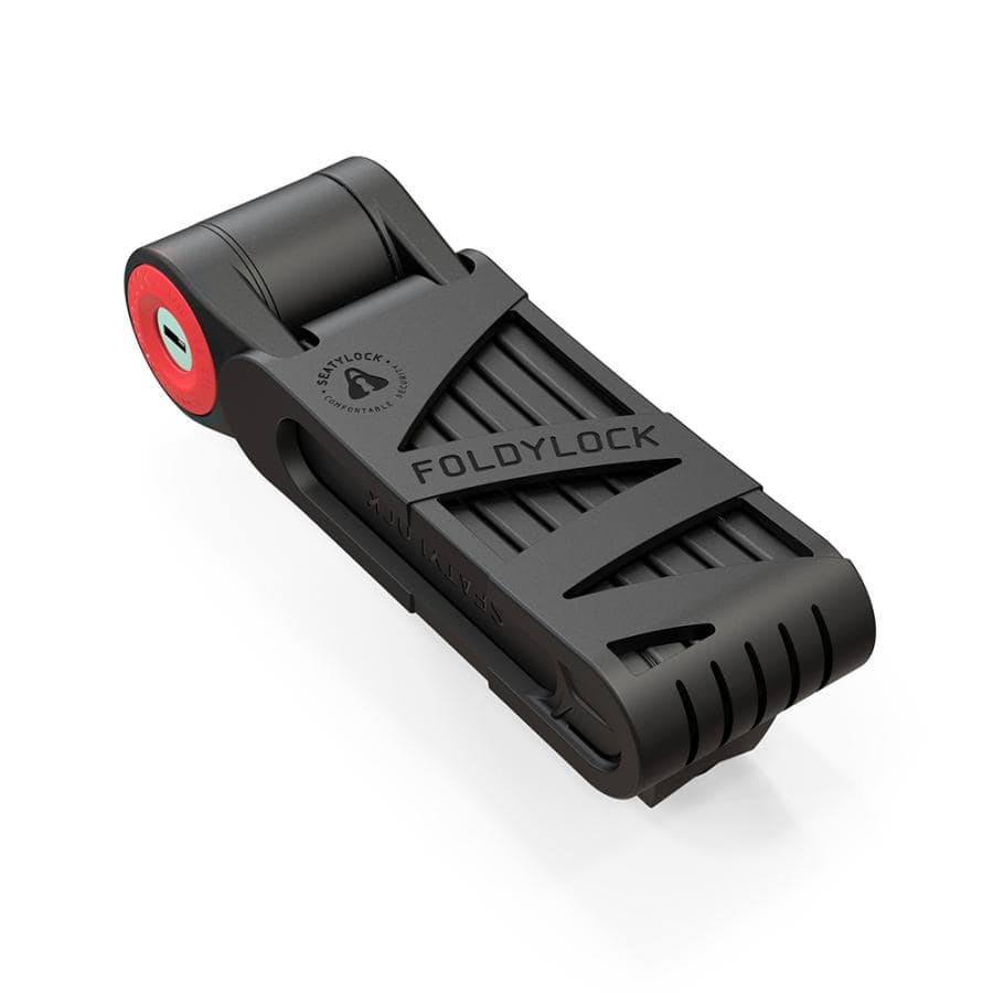 SEATYLOCK FOLDYLOCK 75 ブラック/レッド　鍵 おすすめ 防犯対策 セキュリティ 最強 折りたたみ シンプル