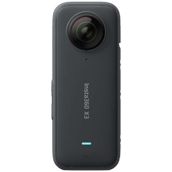 Insta360 CINSAAQ/B プレビュースクリーン搭載 手ブレ補正対応 360度アクションカメラ