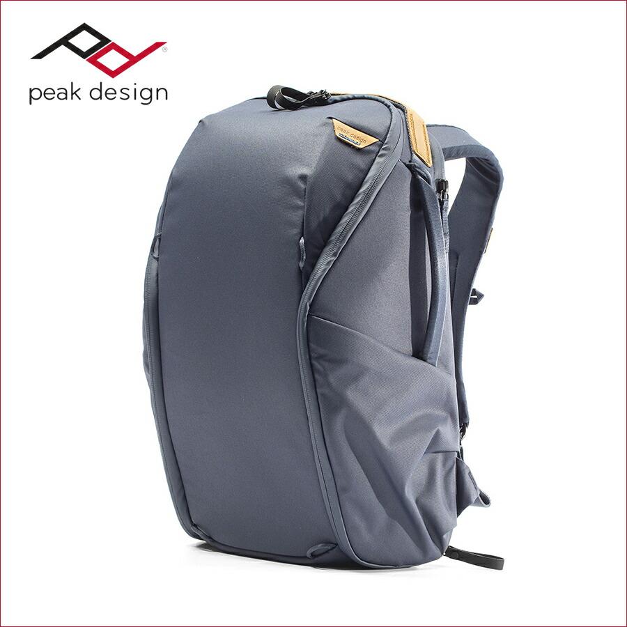 ピークデザイン(peak design) エブリデイバックパック ジップ20L ミッドナイト　BEDBZ-20-MN-3【PFASフリー】