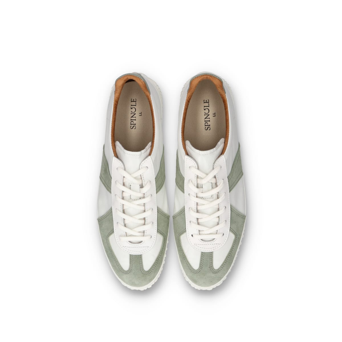SPINGLE(スピングル) SP-1047 White/Green Lサイズ(26.5cm)