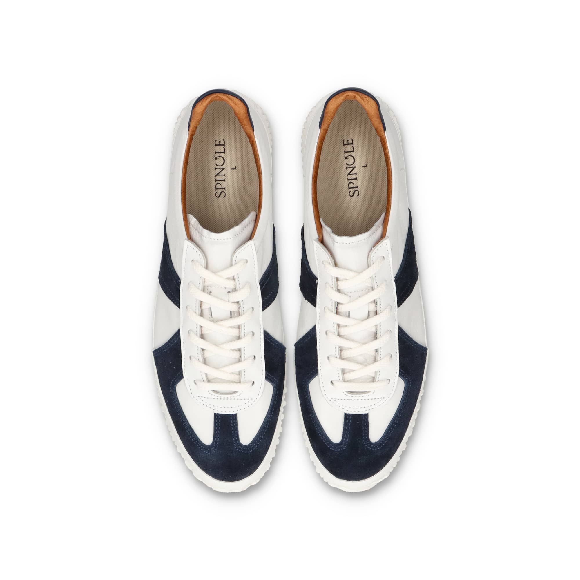 SPINGLE(スピングル) SP-1047 White/Navy Lサイズ(26.5cm)