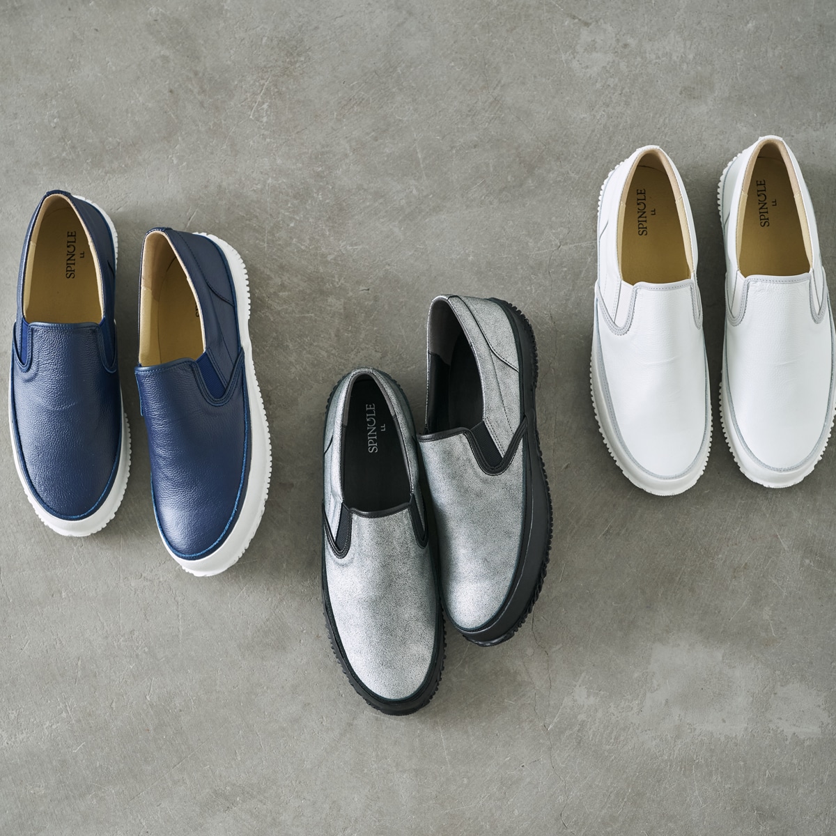 SPINGLE(スピングル) SP-1059 Navy Lサイズ(26.5cm)