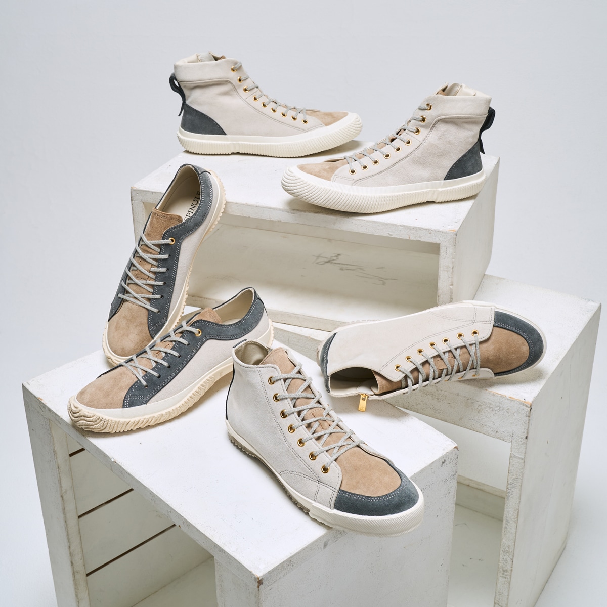 SPINGLE(スピングル) SP-1807 Gray SSサイズ(23.5cm)