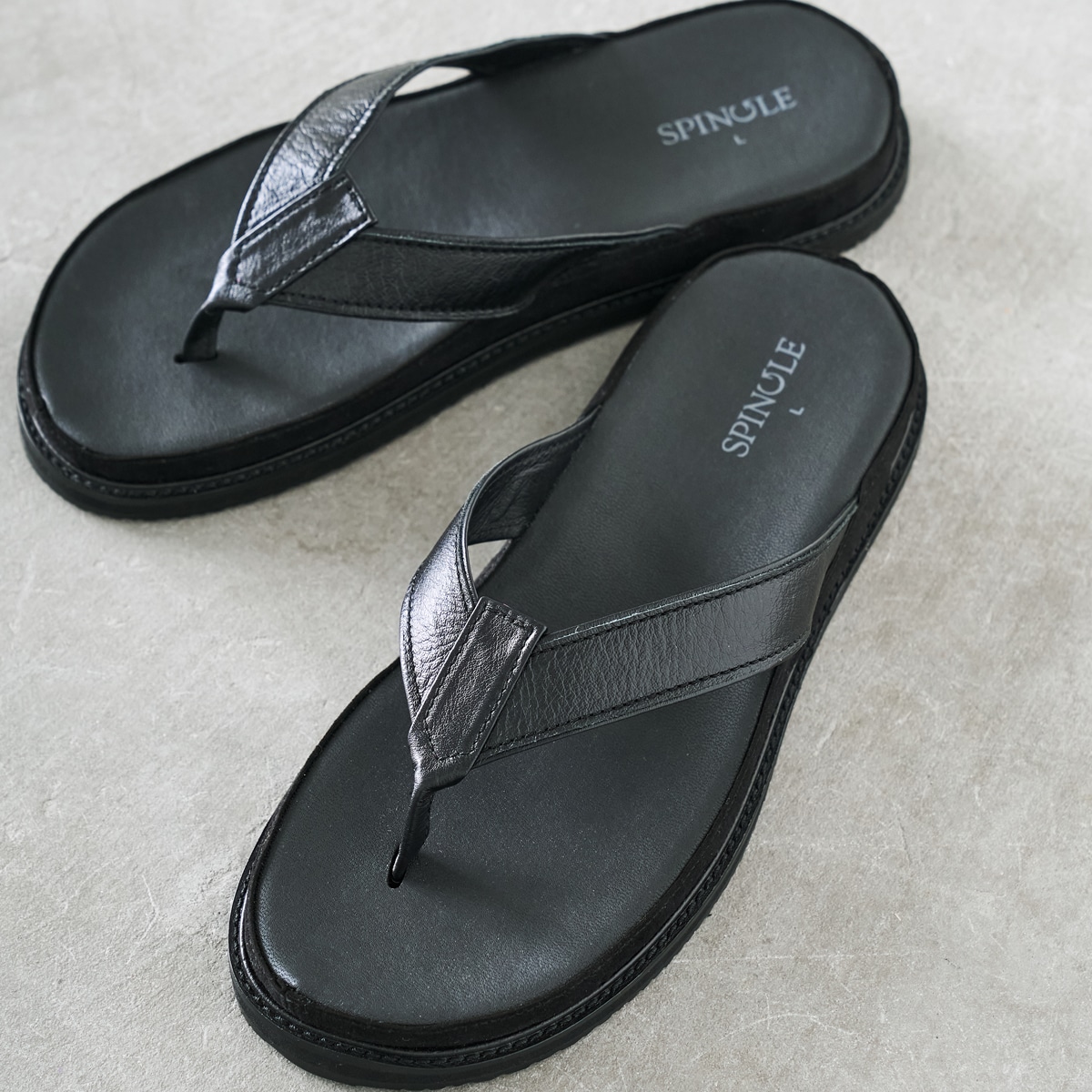 SPINGLE(スピングル) SP-1717 Black Lサイズ(26.5cm)