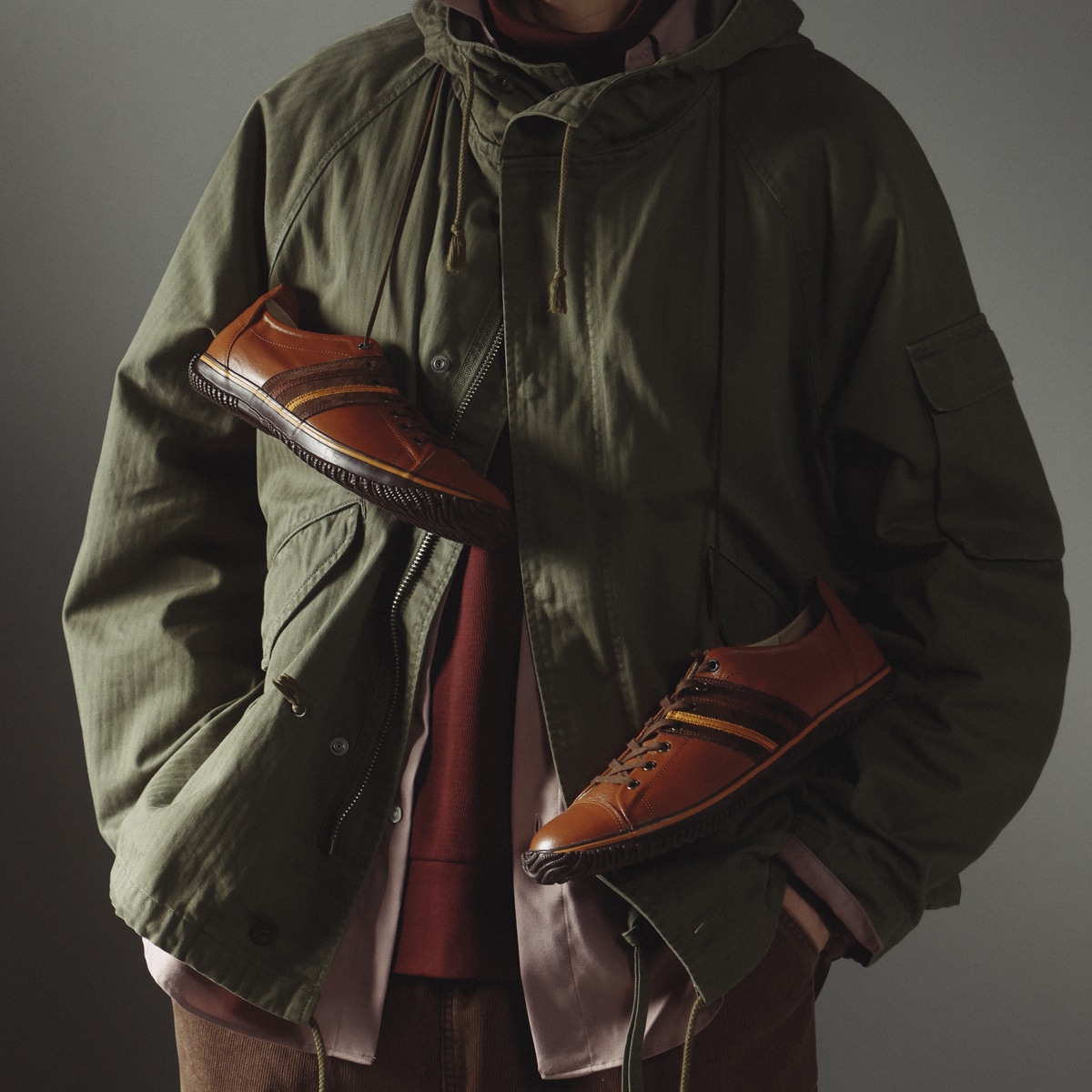 SPINGLE(スピングル) SP-198 RedBrown Lサイズ(26.5cm)