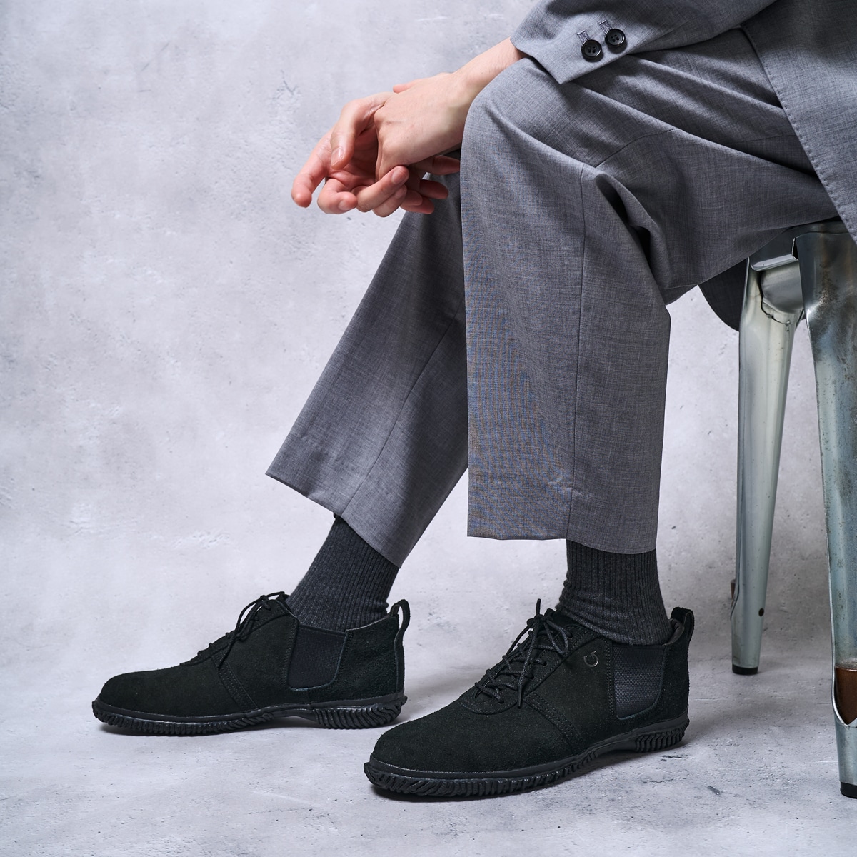 SPINGLE(スピングル) SP-6157 Black Lサイズ(26.5cm)