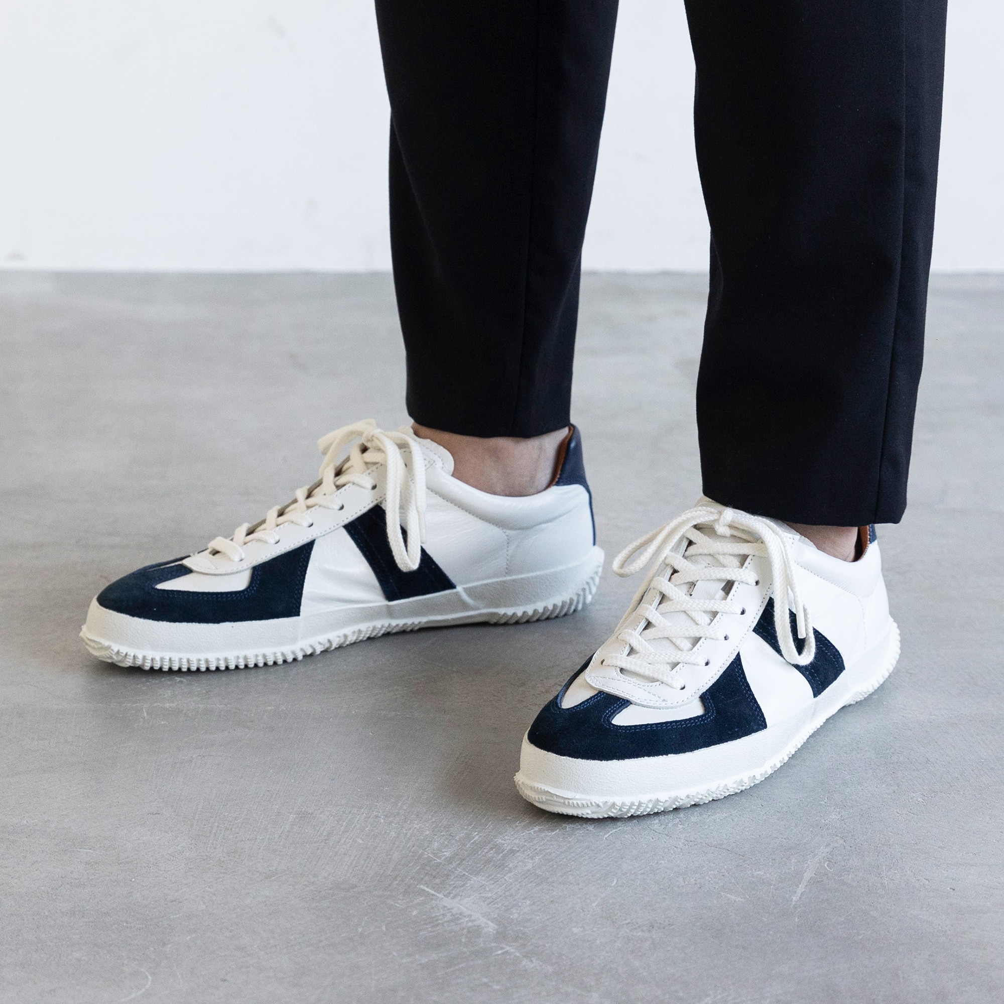 SPINGLE(スピングル) SP-1047 White/Navy Lサイズ(26.5cm)