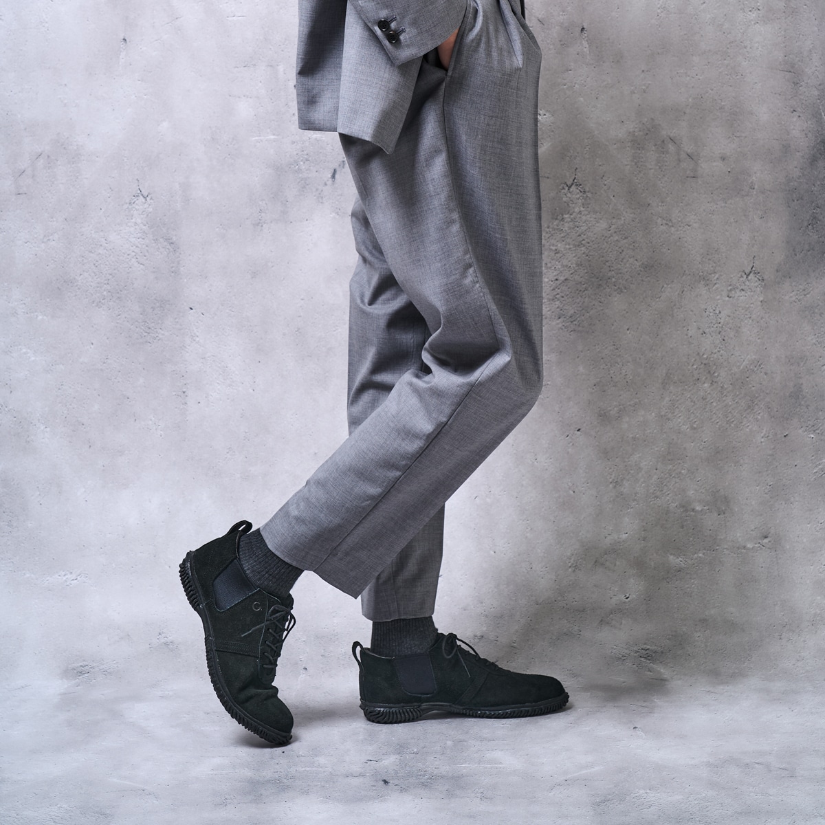 SPINGLE(スピングル) SP-6157 Black Lサイズ(26.5cm)