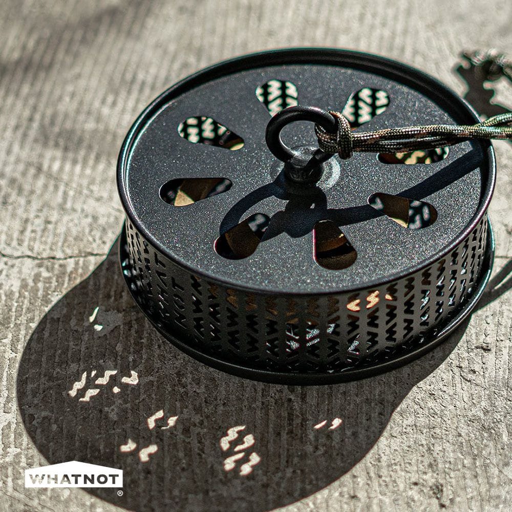 WHATNOT／モスキートコイルホルダー｜MOSQUITO COIL HOLDER｜マットブラック｜ MCH-01-BK 4962308009320