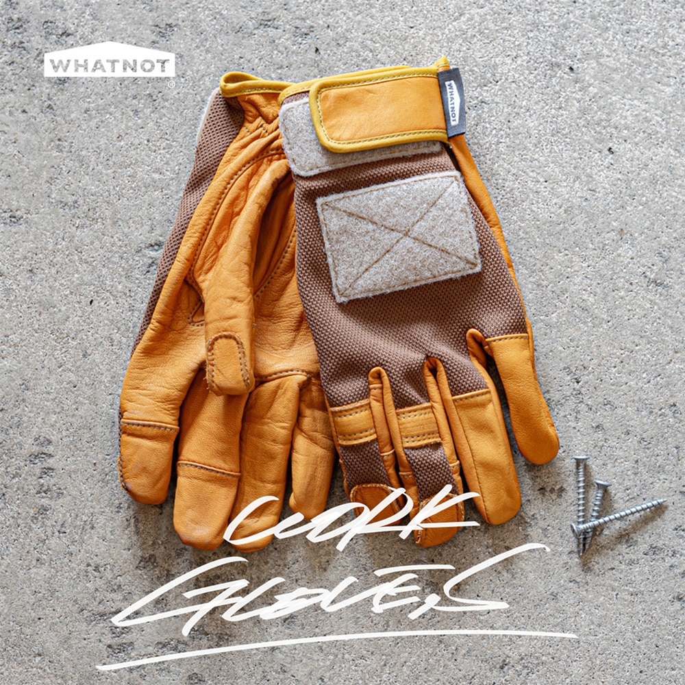 WHATNOT/ワークグローブ(WORK GLOVE)|Mサイズ| WG-01-M 4962308011460