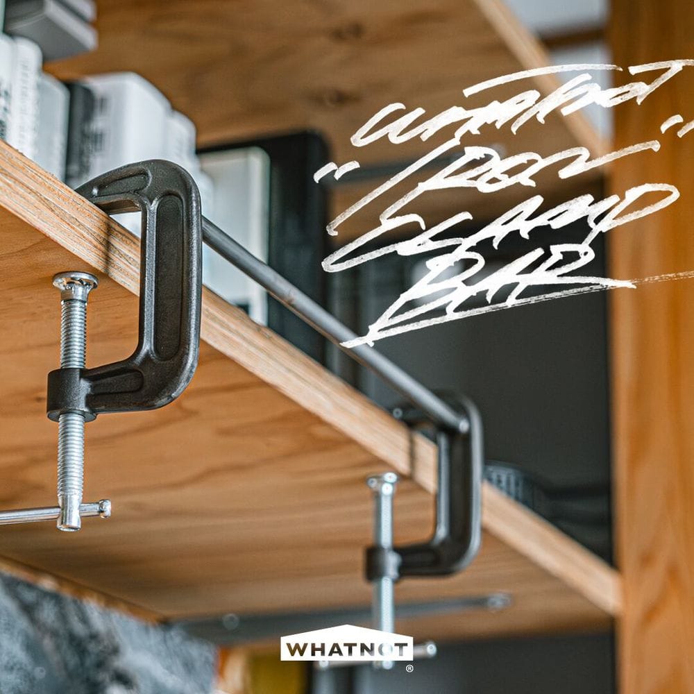 WHATNOT／アイアンクランプバー｜IRON CLAMP BAR｜ICB-01-BM 4962308014546