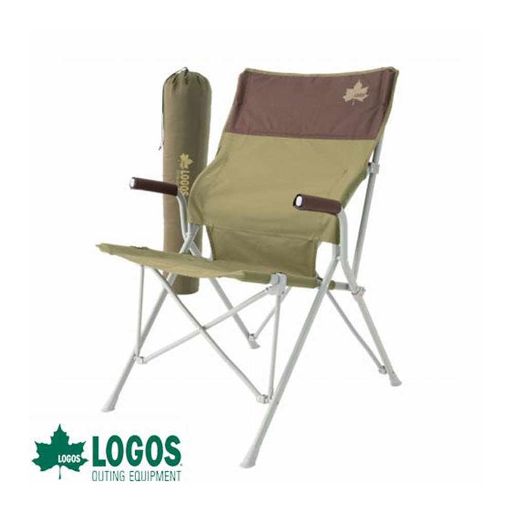 ロゴス(LOGOS) LOGOS Life バックホールドチェア(ブラウン) 73173068 4981325528621