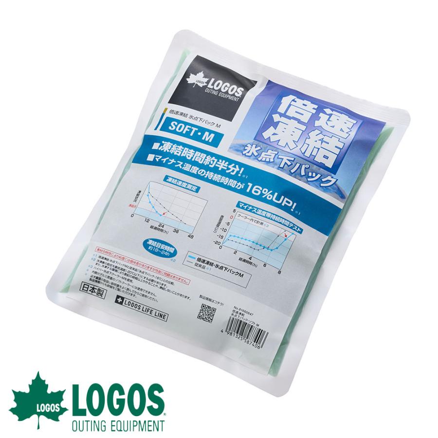 ロゴス(LOGOS) 倍速凍結･氷点下パック ソフトM 81660647 4981325587406