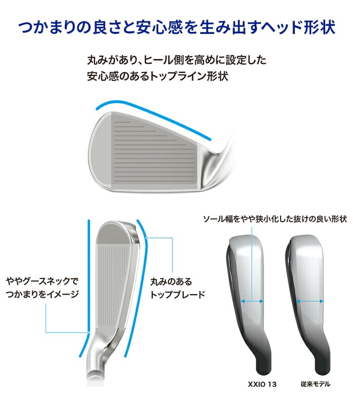 DUNLOP ダンロップ ゼクシオ 13 アイアン セット 5本セット 6I 7I 8I