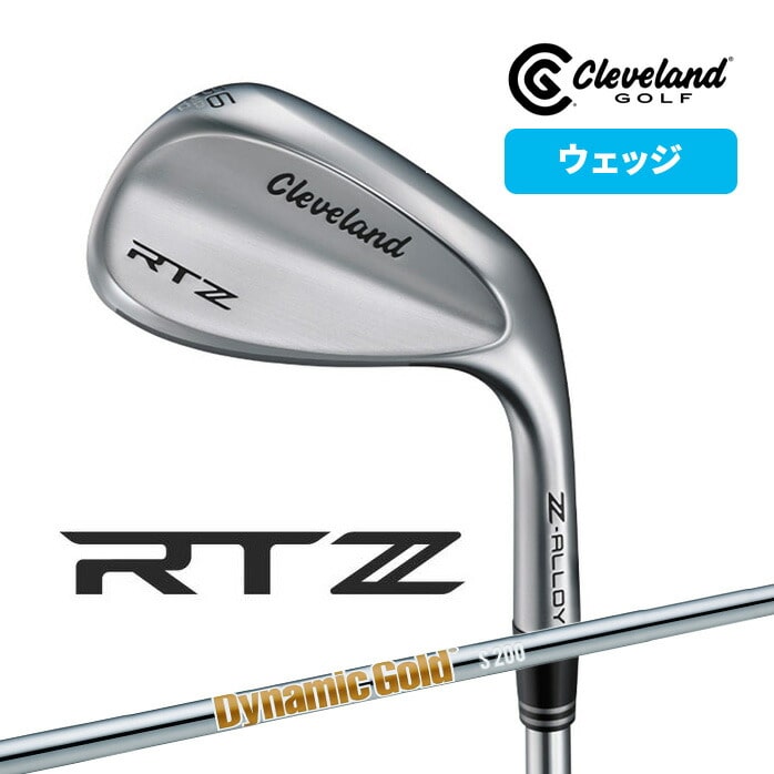クリーブランド ゴルフ ウェッジ Cleveland RTZ ツアーサテン Dynamic Gold S200 スチールシャフト