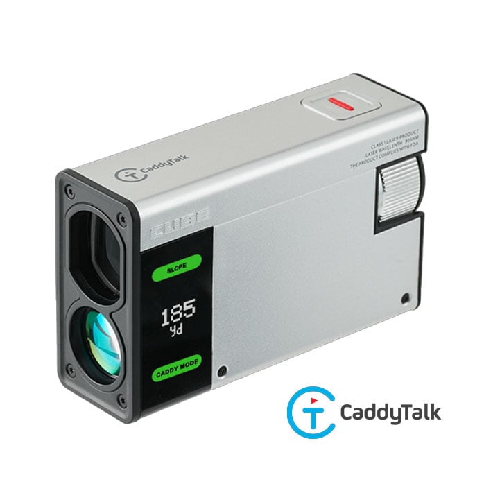 ゴルフゾン キャディトーク 22 CUBE 距離測定器 ゴルフ スコープ型 充電式 防水(IP55相当) 競技使用可能