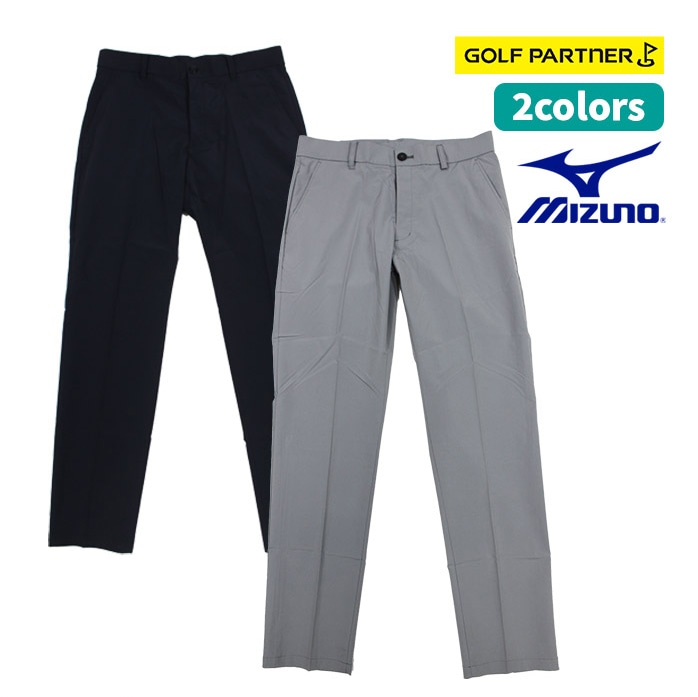 ミズノ ゴルフ ロング パンツ E2JF2066 ノータック スラックス シンプル MIZUNO