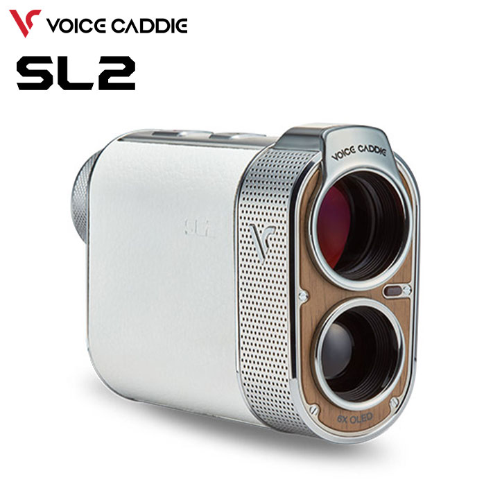 ボイスキャディ ゴルフ SL2 距離測定器 レーザー GPS グリーンビュー ホワイト VOICE CADDIE