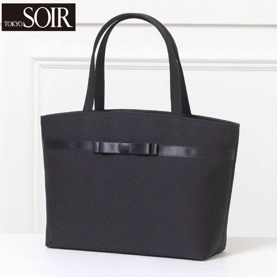 【東京ソワール】日本製 【慶弔両用】リボンバッグ
