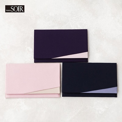 【東京ソワール】切替デザインの念珠入れ