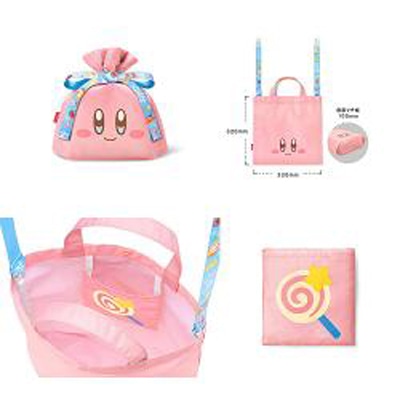 [ホーム＆パーティグッズ] 星のカービィ ラッピング×エコバッグ S（にっこり）