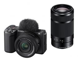 【新品/在庫あり】SONY VLOGCAM ZV-E10M2X ダブルズームレンズキット ブラック ミラーレスカメラ ブログカム ソニー
